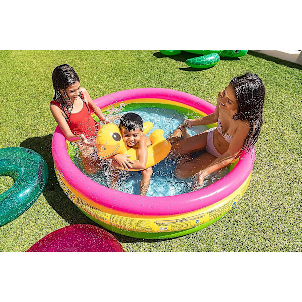 Oppustelig Sunset Glow Pool - 147*33 cm