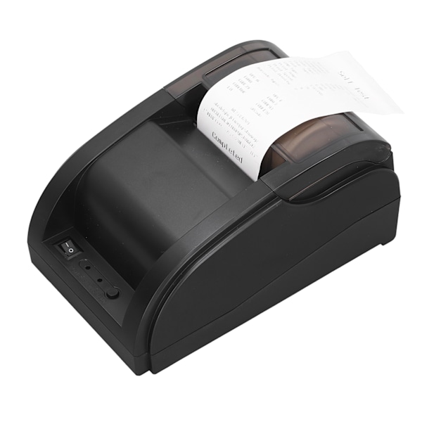 Termisk kvitteringsprinter BT hurtigprint etiketprinter til supermarked restaurant 100‑240V