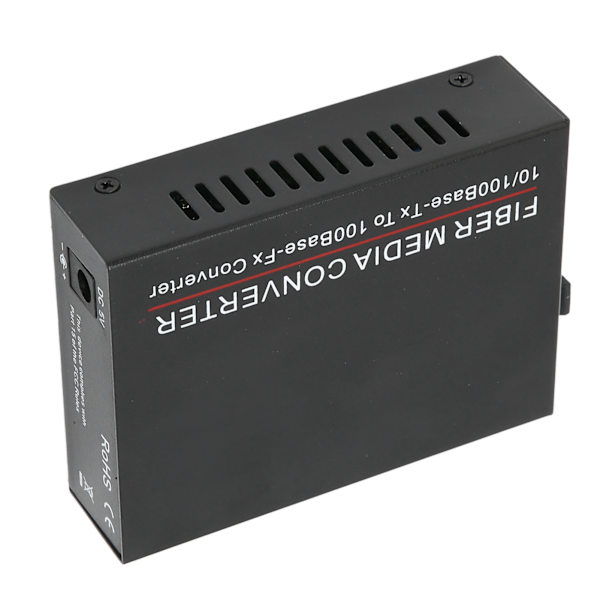 Fiber Transceiver Holdbar TBC‑MC3300E‑SFP 100M SFP RJ45 Fiberoptisk Router 100‑240VUK Plugg