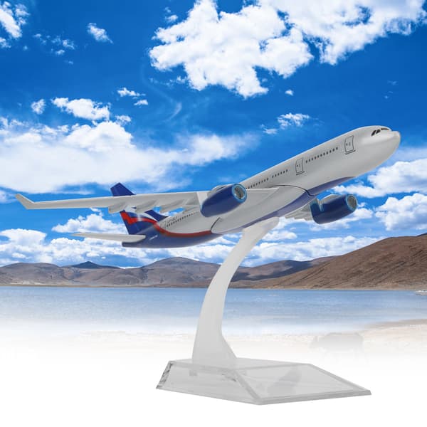 Flygplansmodell Basfäste Legering Metall Barns Flygleksaker Garage Kit 16cm (Ryssland330)