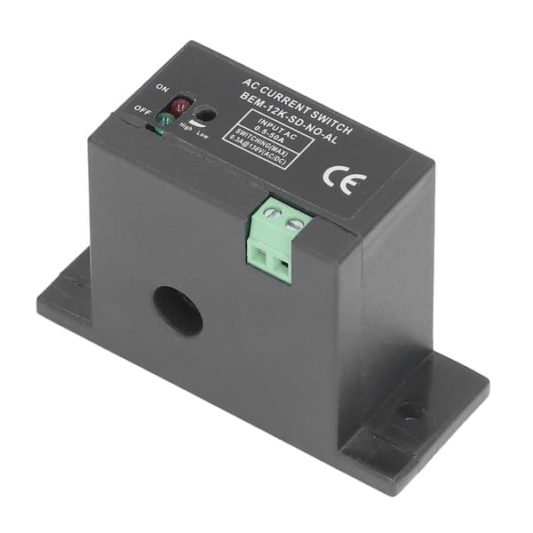 BERM AC Strømfølingskontakt Normalt Åben Miniature Strømtransformator Kontakt 0,5‑50A