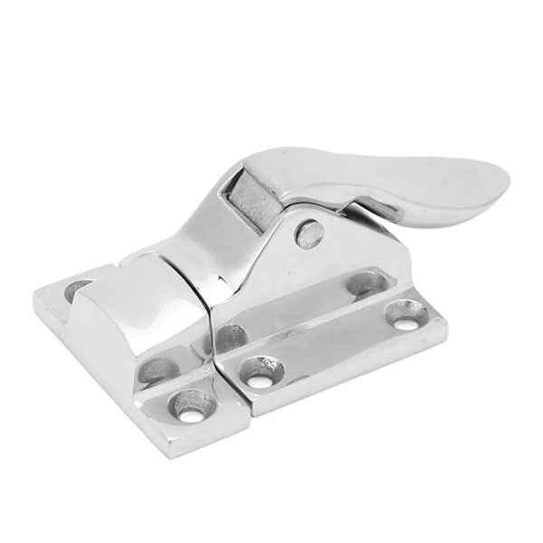 2Pcs Marine Grade Door Latch 48 X 38mm 316 Stainless Steel Cabinet Door Lockable Latch Clamp For Boat Yacht RV