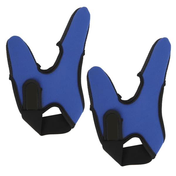 2 st Fiskhandskar 2 Finger Skydd Halkfri Andningsbar Utomhusfiskeutrustning