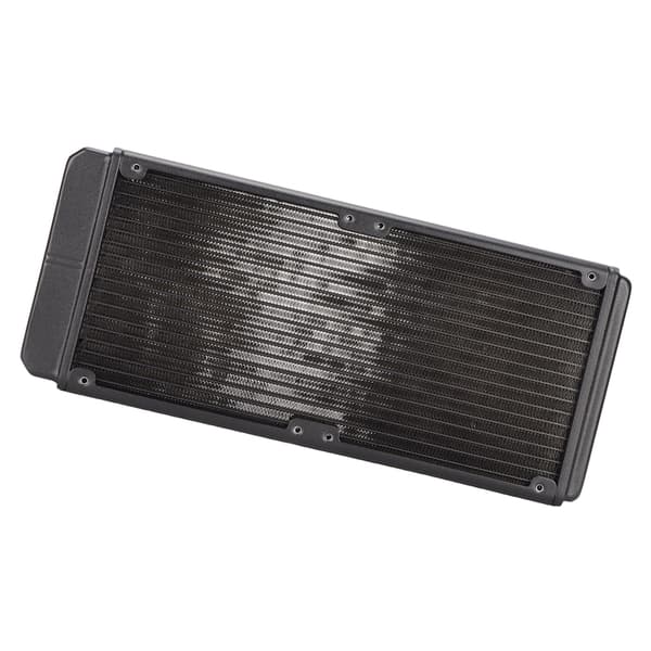 Vandkølingsradiator 18 rør 1 bar tryktest CPU vandkøler med G1/4 gevindgrænseflade til 12 cm blæsermontering