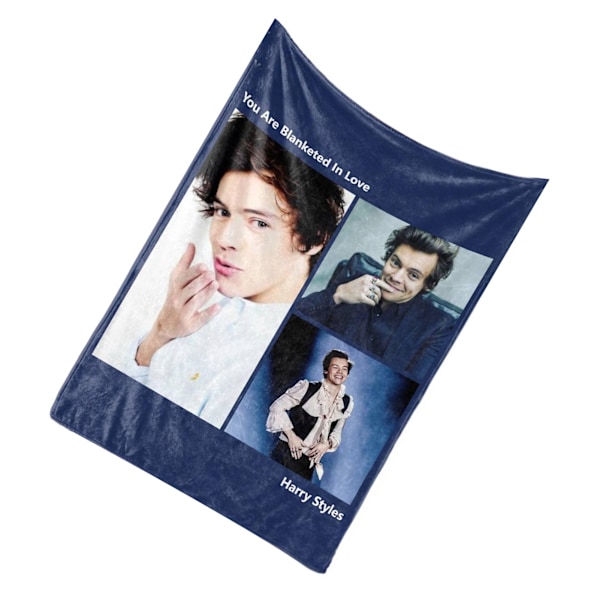 Sängfilt Polyester Hudvänlig Sovande Napfilt med Berömd Stjärna för Alla Säsonger 140x200cm/55.1x78.7in
