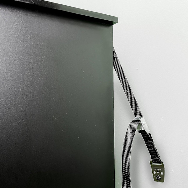 Sikkerhetsstropper for TV-møbler Bokhylle Kommode Anti-Tip Strap Kit for Barnebeskyttelse Jordskjelvbeskyttelse 2-pakning