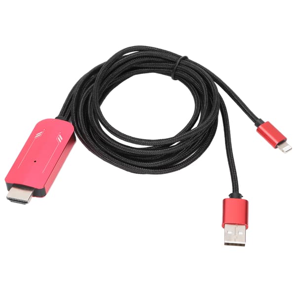 Videoadapterkabel IOS-grænseflade til High Definition Multimedia Interface 1080P High Definition Video Converter Kabel