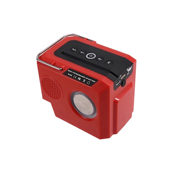 Bærbar Bluetooth-høyttaler for 18V batteri