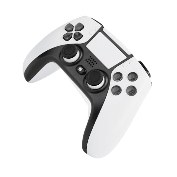 Spelkontroll Bluetooth 4.0 Gamepad Trådlös Joystick för PS4 Konsol Värd Vit
