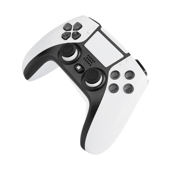 Spillkontroller Bluetooth 4.0 Gamepad Trådløs Joystick for PS4-konsoll Vert Hvit