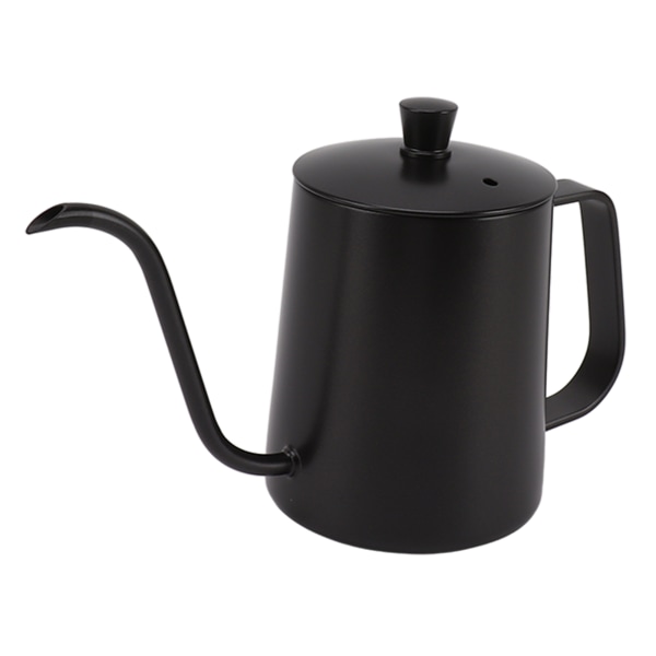 Small Pour Over Coffee Kettle Stainless Steel Precisely Control Coffee Gooseneck Spout Kettle for Drip Coffee Black 350ml