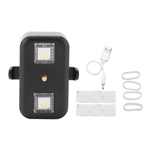 Drönare Strobe Lights 6 Ljusa Färger 23 Ljuslägen Hög Transmittans Drönare LED-lampor för Nattflygning Säkerhetsvarning