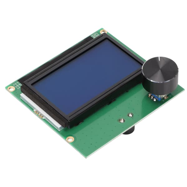 3D-printer displaycontroller LCD-displayskærmudskiftning med 2 kabler til CR10S til CR10 3D-printer