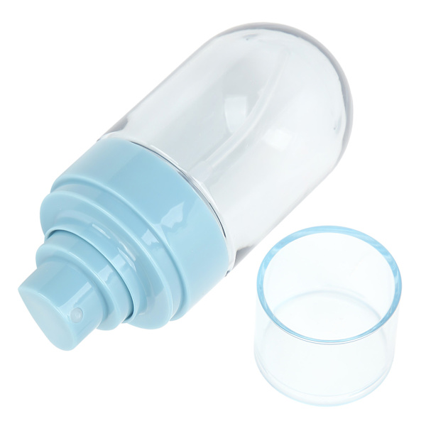 50 ml tom sprayflaska för resor, bärbar påfyllningsbar pumpsprayflaska för kosmetika