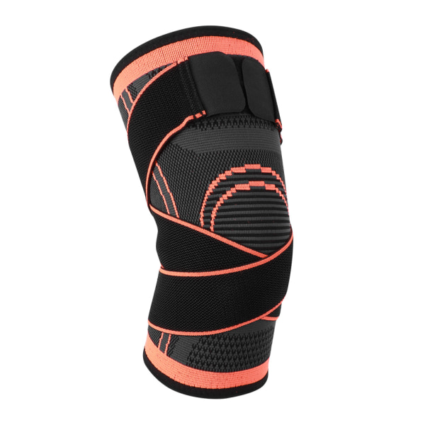 Sport Kompression Knækappe Strik Elastisk Støtte Bandage Antiskrid Beskyttende Gear Knækappe Beskyttende Gear L