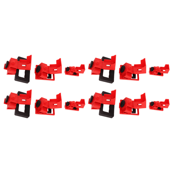 12 st Enpolig Breaker Lock Out Device Nylon Breaker Clamp On Lockout Tagout Kit