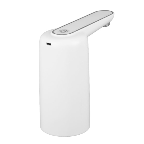 Elektrisk bärbar vattenpump med en knapptryckning Vit 5W 1200mAh Vattenflaskpump för sovsal