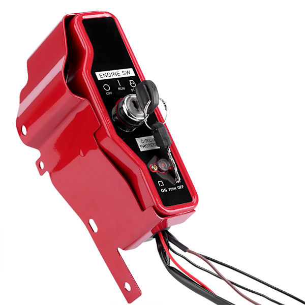 Elektrisk tændingskontaktboks med 2 nøgler til Honda GX390 13HK GX340 11HK 168F GX160 gasmotor