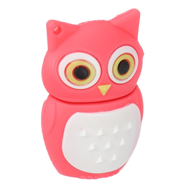 Tegneserie U-disk Pink Owl Udseende Høj Hastighed Bulk Storage Flash Drive Hukommelsesenhed 32GB