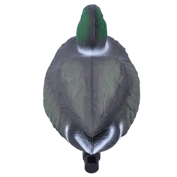 Floating Duck Decoy Simulering Jakt Anka Trädgård Pool Yard Sjödekoration 26x11,5cm Hane
