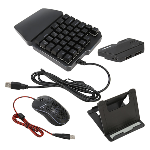 Tastatur- og musekonverteringssett for Mix Se Converter K9 mekanisk tastatur GM86 mus og stativsett for Android for IOS