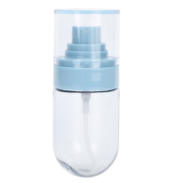 50 ml tom sprayflaska för resor, bärbar påfyllningsbar pumpsprayflaska för kosmetika