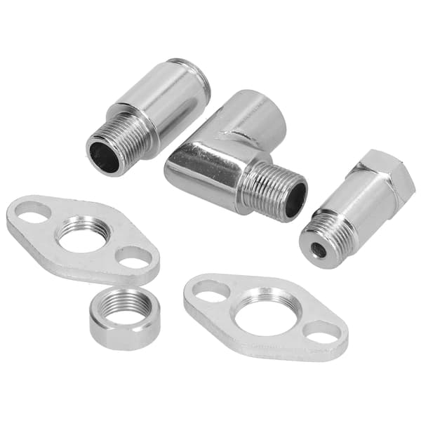Universal O2 iltsensor afstandsstykke adapter forlænger 90 grader M18x1.5 passer til Tacoma