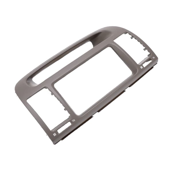 2Din bilstereo radio fascia CD instrumentbräda panelram ABS-ersättning för CAMRY 2000-2003