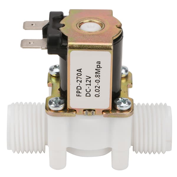12V G1/2\" NC Elektrisk Inlopps Magnetventil för Vattendispenser