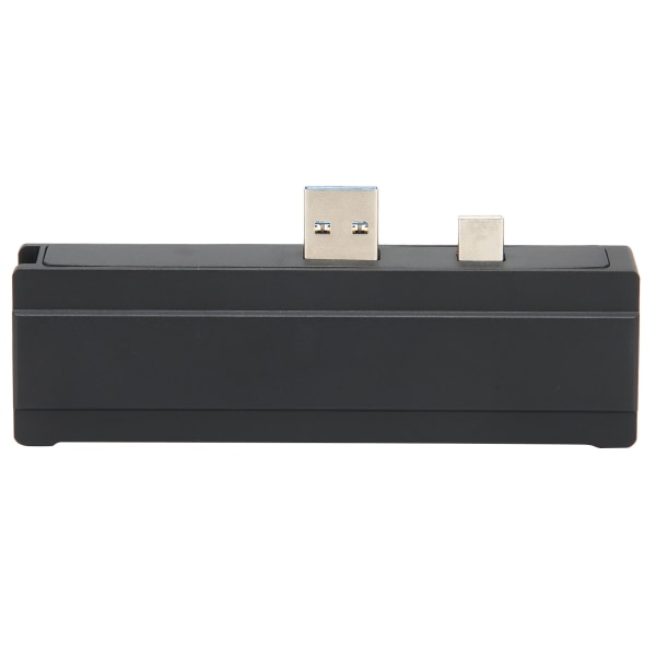 For Surface Dock 5 i 1 5 Gbps minnekortleser 4K-oppløsning Aluminiumskall Hot Swap USB3.0 Hub for Win10 for Win XPBlack