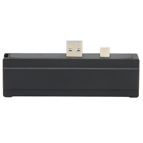 Til Surface Dock 5 i 1 5 Gbps hukommelseskortlæser 4K opløsning Aluminium Shell Hot Swap USB3.0 Hub til Win10 til Win XPBlack