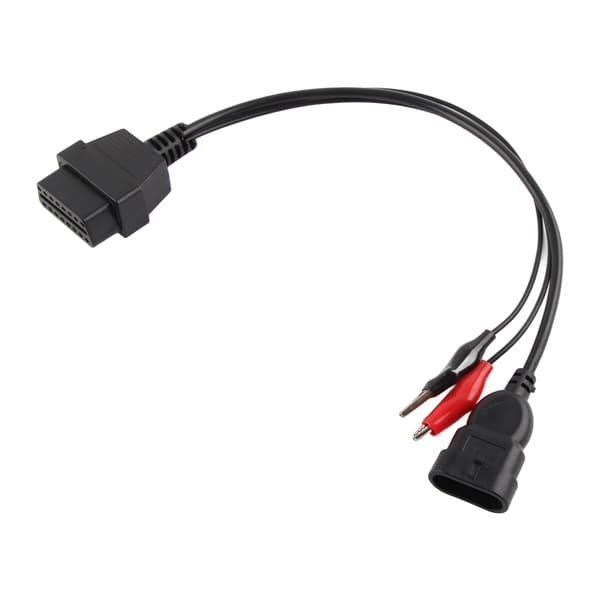 3-nastainen - 16-nastainen OBD2-sovitinkaapeli Fiat Alfa Lancialle