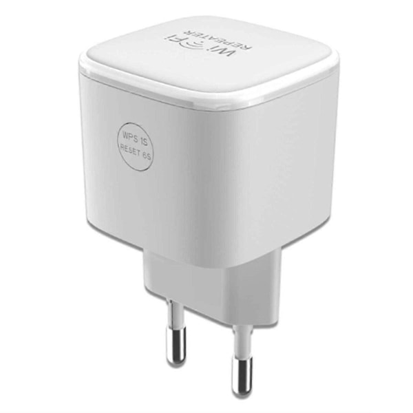 Trådlös Wifi Repeater Router 300Mbps Wi-Fi Range Extender EU-KONTAKT