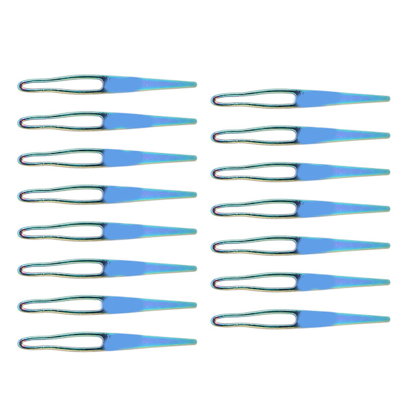 15 stk Alloy Sisterlocks Stramningstilbehør Farverige Dreadlocks Interlocking Tool Styling Tool