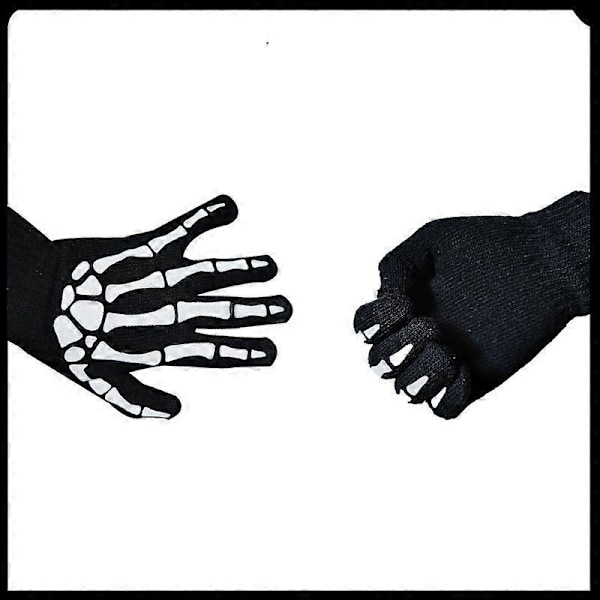 Halloween Kostume, Grim Reaper Halloween Sæt med Død Sense, Skelet Maske og Skelet Handsker, Sort Hætteklædt Kappe Unisex Halloween Kostume Karneval