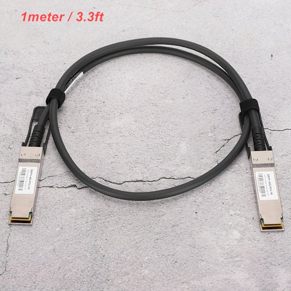 QSFP+ Koppar Kabel Kompatibel H3C Internet Cafe Fotoelektrisk 1‑7 Meter Data Linje G04061Meter