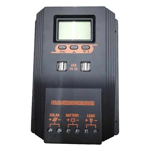 MPPT/PWM Solar Oplader Controller 80A Solpanel Regulator