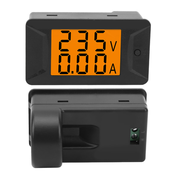 PZEM-026 AC 40‑400V 100A Dubbel digital spänning Ampere Panelmätare Amperemeter Voltmeter 110‑220V