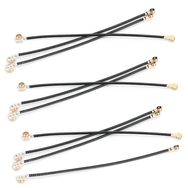 10 kpl Pin-liitin IPEX‑4 MH4 Gen4 UFL naaras-IPEX‑1 kaapeli AX200/9260 8265
