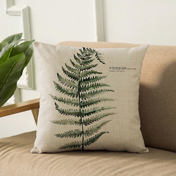 Set med 7 st Dekorativa Mjuka Kuddfodral för Soffa, Sovrum - 45 x 45 cm (7 olika stilar)