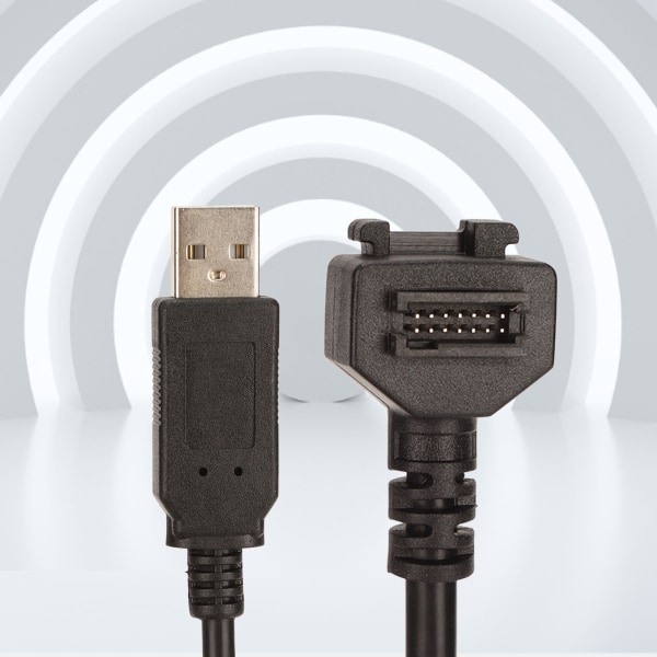 6,6 fot USB-kabel for Verifone VX820 VX810 14pin IDC til USB 480 Mbps stabil dataoverføring USB-skannerkabel for kontor