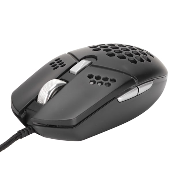 Gaming kablet mus 6 DPI-nivåer RGB 8000DPI ergonomisk svart gamingmus for stasjonære datamaskiner bærbar PC