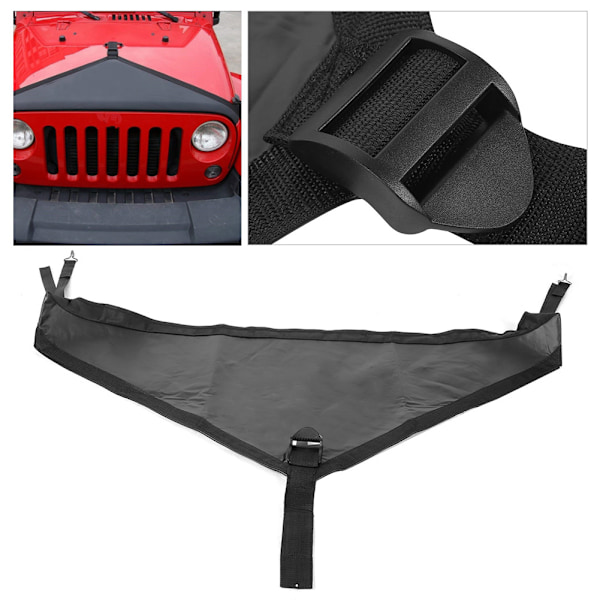 Etuosan suojaava peite Jeep Wrangler JK 2007-2017 (viisisakarainen tähti)
