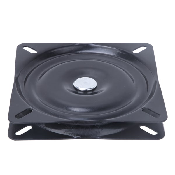 Sort drejeskive i sort metal til kontorartikler, roterende displaybase 150 x 2 mm til håndværk