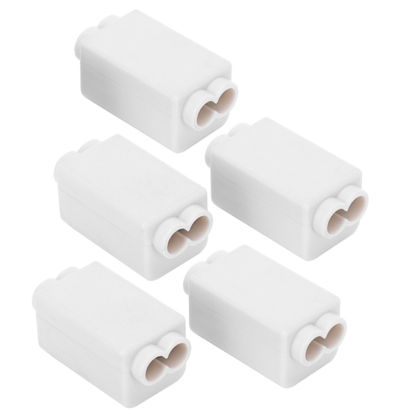 5 stk. terminal parallel splitter kobber samleboks til loftlampe ledningsføring ZK-1306
