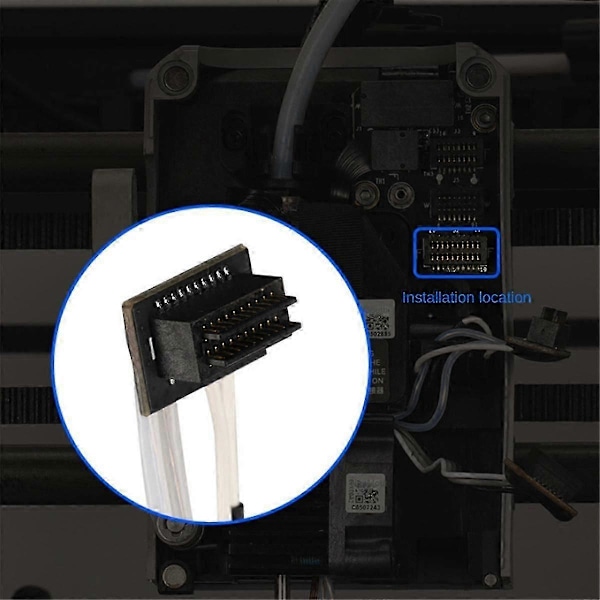 Kompatibel med Bambu Lab P1P P1S Termistor Keramisk Varmer 24V 48W Varmerør kompatibel med 3D-printing Termistor Hotend