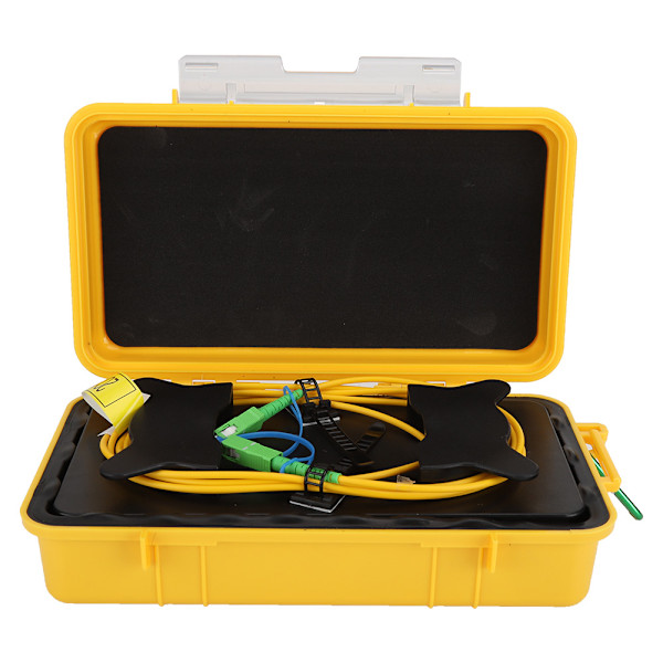 Fiber Optic OTDR Launch Cable Box Dead Zone Eliminator Fiberring Sc APC-Sc APC SM 1 km