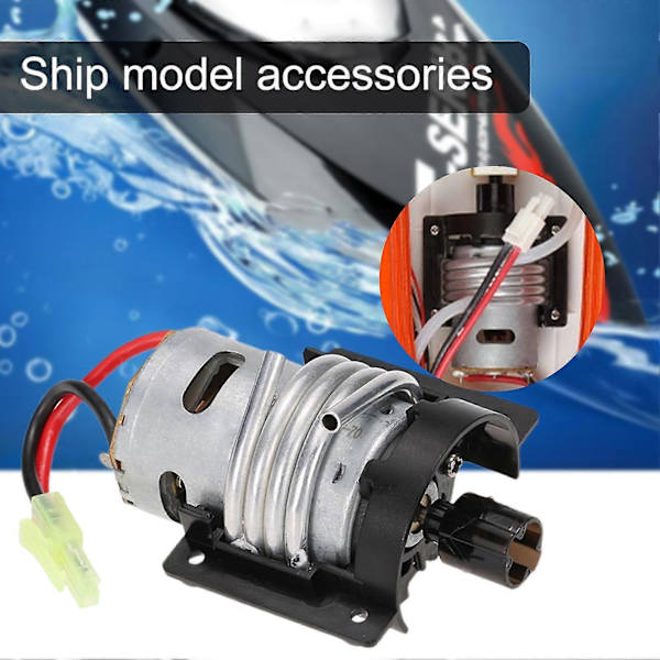 RC Motor Motor Vanntett Lavt Støynivå Lang Levetid Nedkjøling Erstatning Fjernkontroll Båt Vannkjølingssystem for Feilun FT009 RC Båt