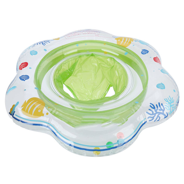 Baby Simring Flotter Spädbarn Pool Flotter med Säkerhetssäte för Pool SimträningGrön