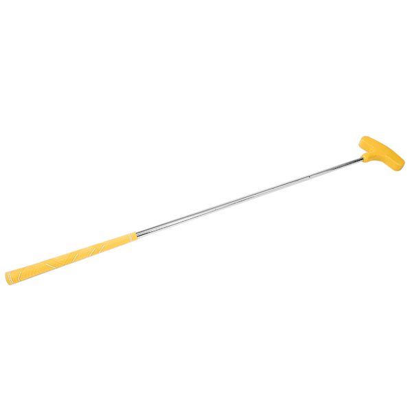 24 tuuman minikumi-pää golf-putterit lapsille golf-putteri teräsvarsi (keltainen)